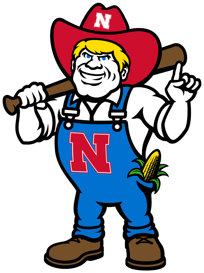 Nebraska Cornhuskers 2023-Pres Mascot Logo v4 diy DTF decal sticker